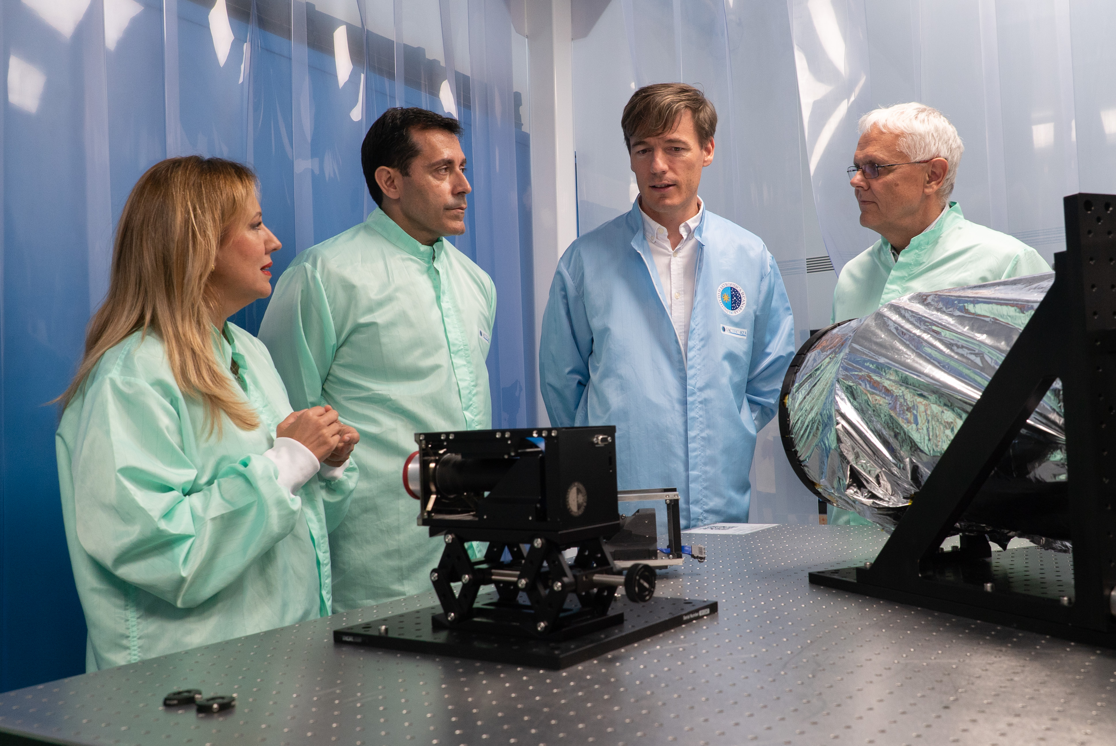 Visita a las instalaciones de IACTEC Espacio