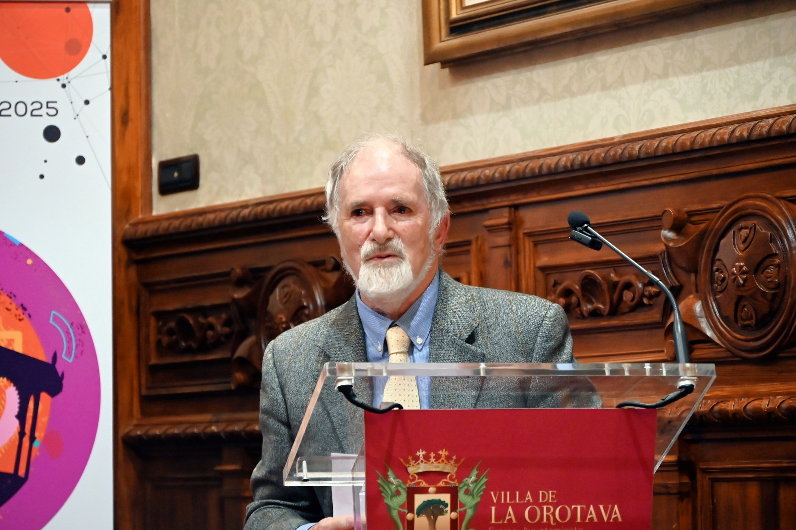 John Beckman recibe Bell Premio a la Investigación de la Feria de la Ciencia de La Orotava