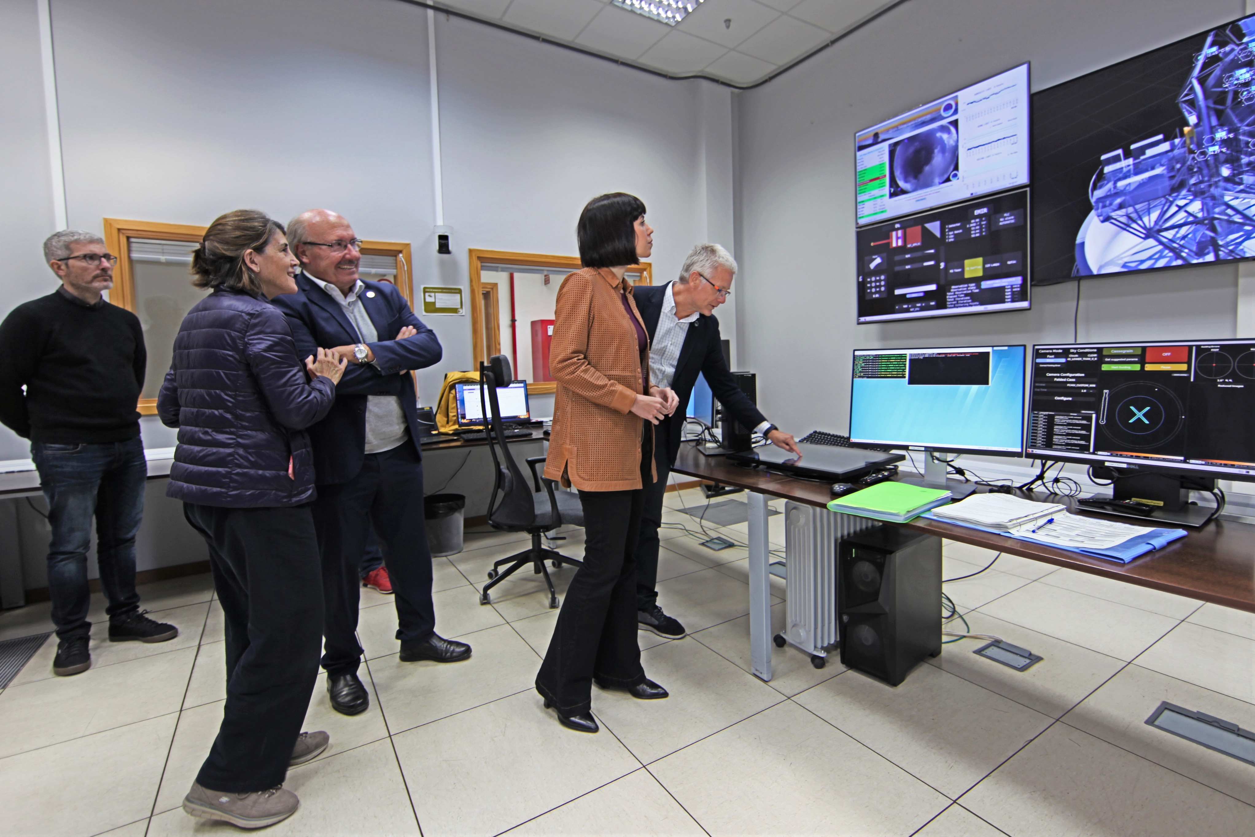 Visita ministra Ciencia e Innovación