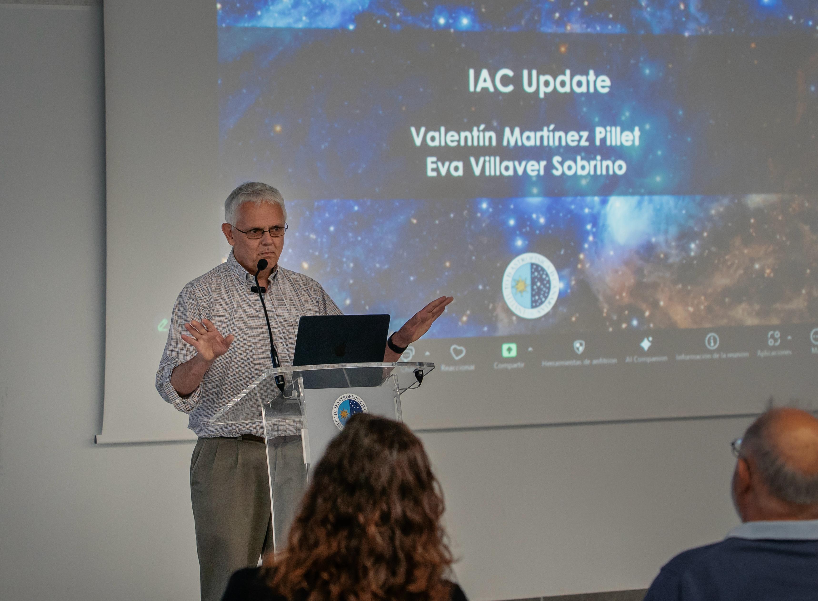 Valentín Martínez Pillet en el Día de Nuestra Ciencia 2025