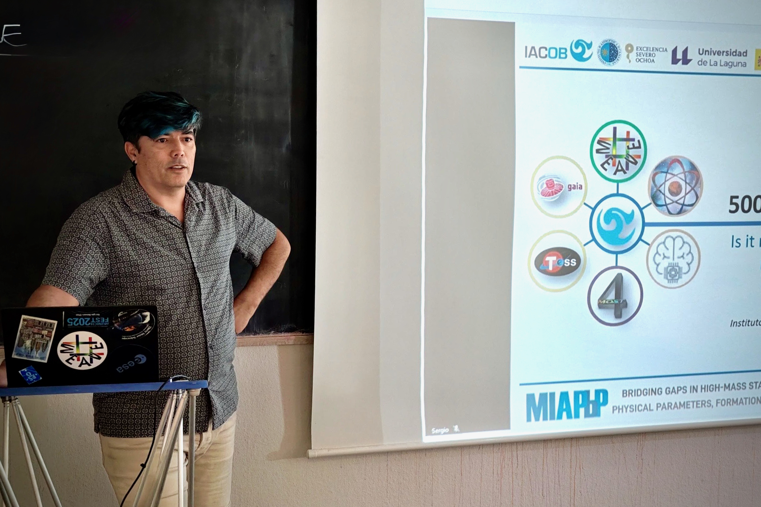 Sergio Simón-Díaz, organizador del MIAPbP26-BRAHMs