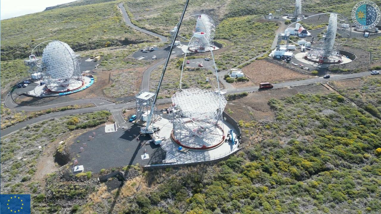 El LST-2 completa la instalación de su estructura de soporte 