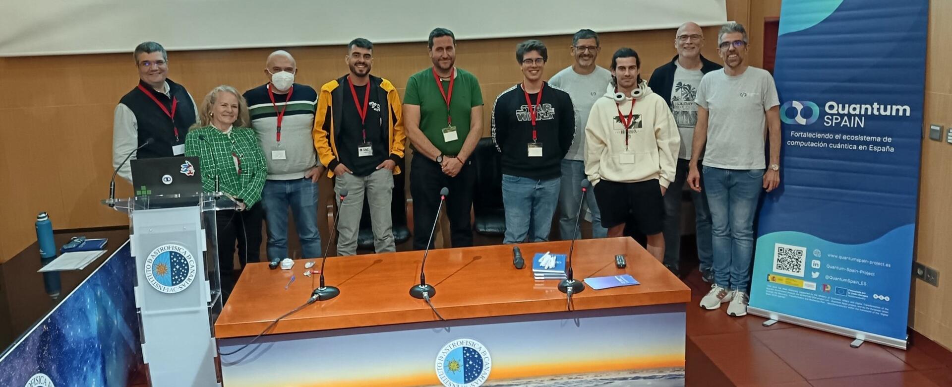 Imagen de la jornada Quantum Computer Master class en el IAC Imagen de la jornada Quantum Computer Master class en el IAC