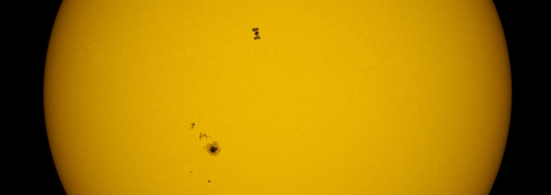 El Sol y la ISS