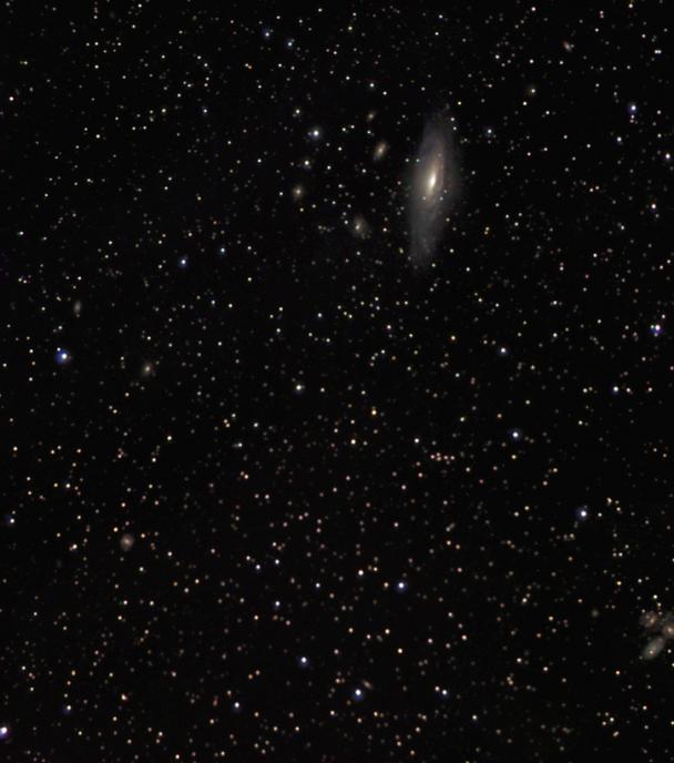 NGC 7331 Galaxy and Stephan's Quintet