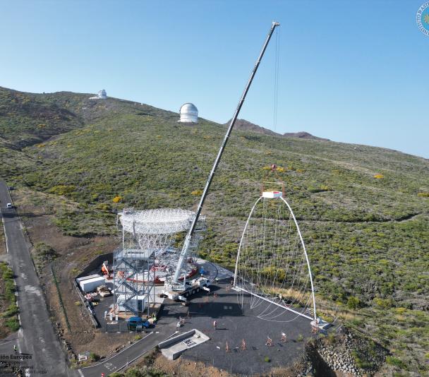 El LST-2 completa la instalación de su estructura de soporte 