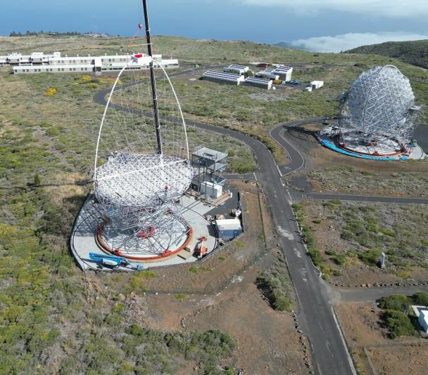 El LST-2 completa la instalación de su estructura de soporte 