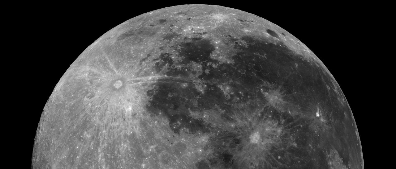 Luna llena en filtro IR