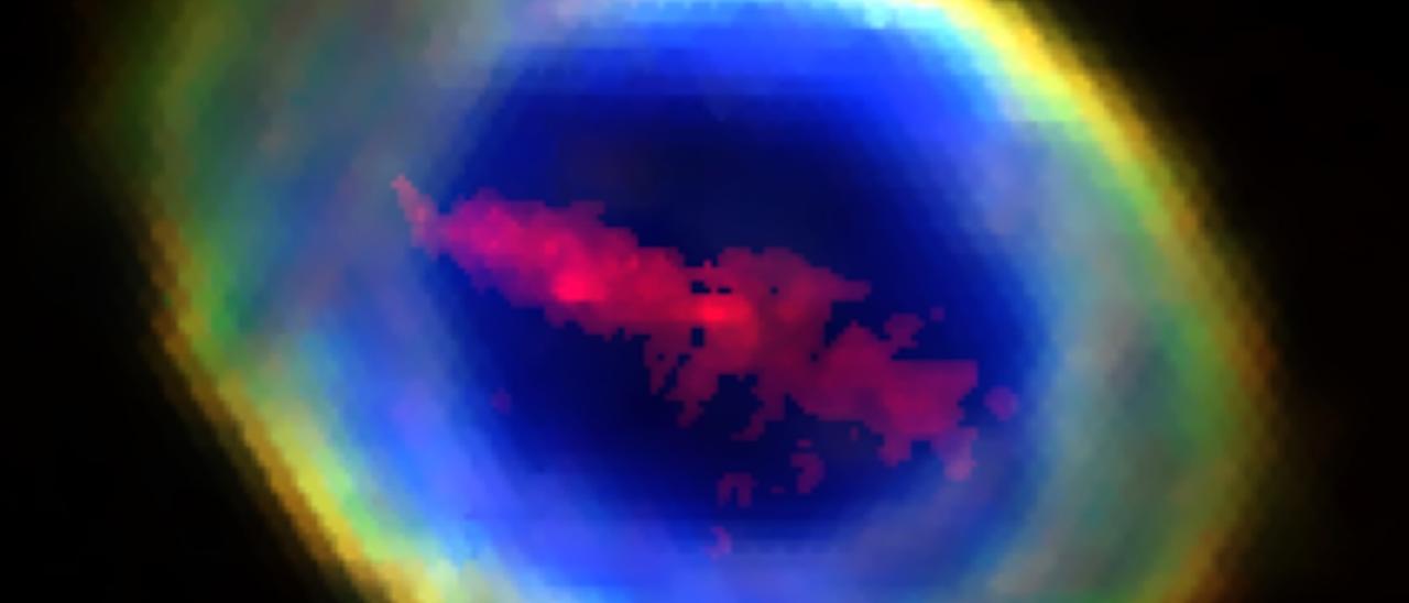 Imagen RGB de la Nebulosa del Anillo obtenida con WEAVE/LIFU 