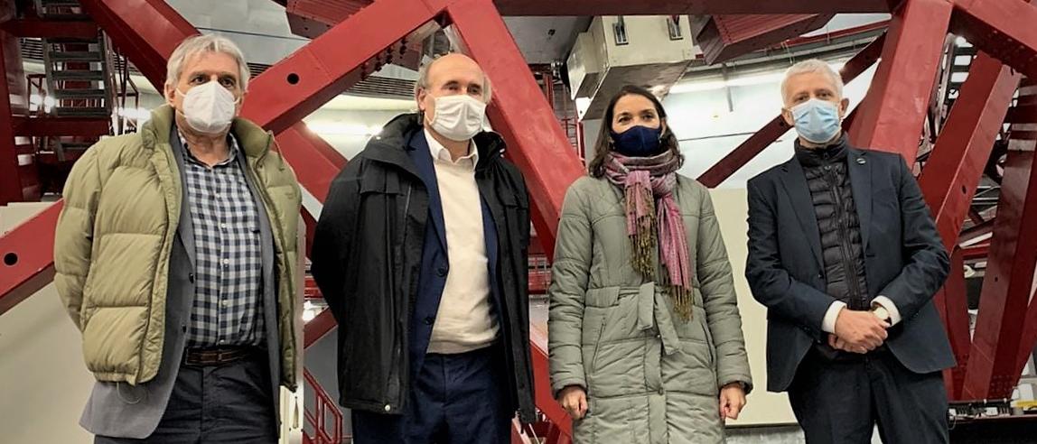 Visita de la ministra de Turismo Reyes Maroto al ORM