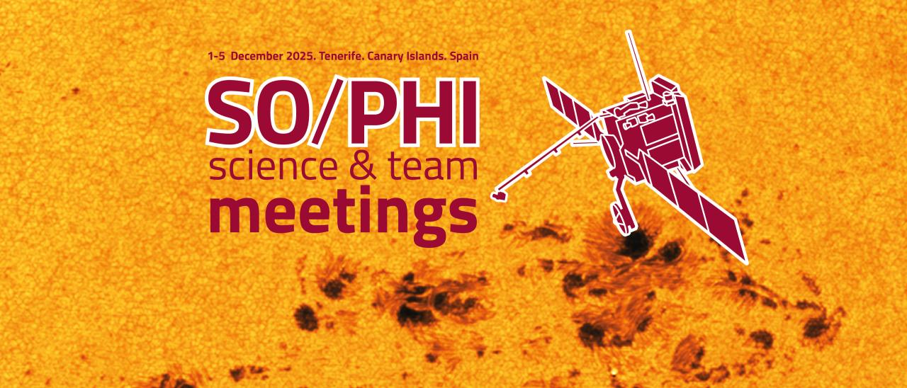 SO/PHI Science and Team Meetings