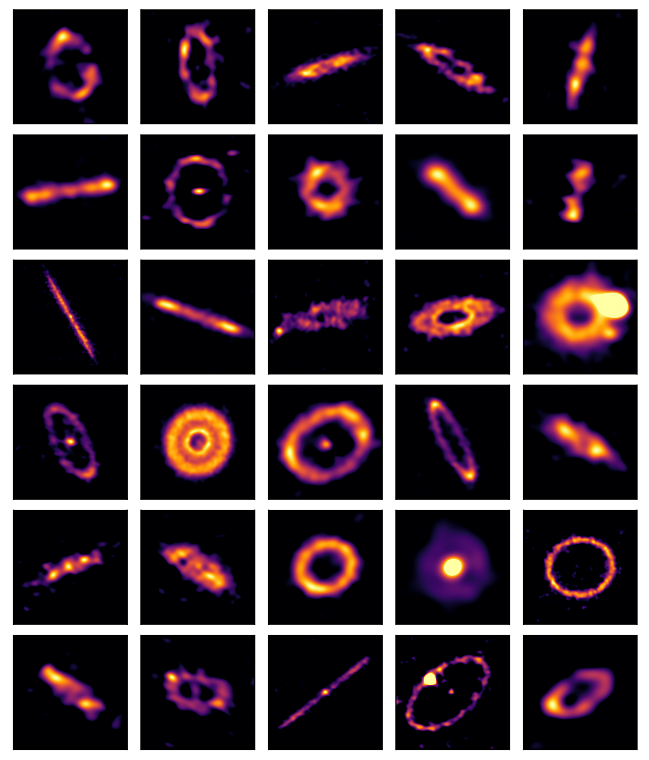 Un estudio sin precedentes revela la estructura de 74 cinturones de exocometas alrededor de estrellas cercanas