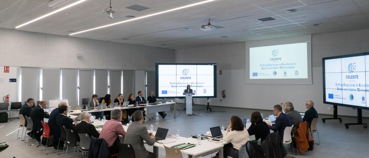 The CELESTE project, of advanced technology for optics and space at the IAC, starts to move ahead