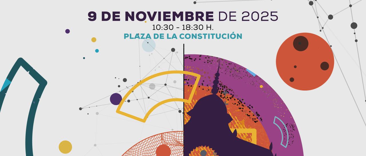 Cartel de la Feria de la Ciencia La Orotava 2025