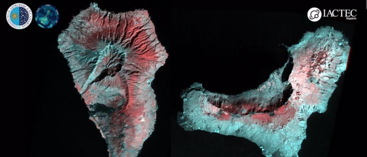 First images captured by the Canary satellite ALISIO-1