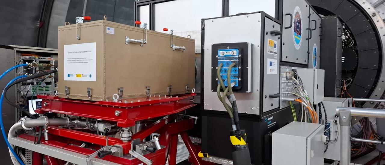 Instrumento GRANCAIN instalado en el Gran Telescopio Canarias (GTC o Grantecan)