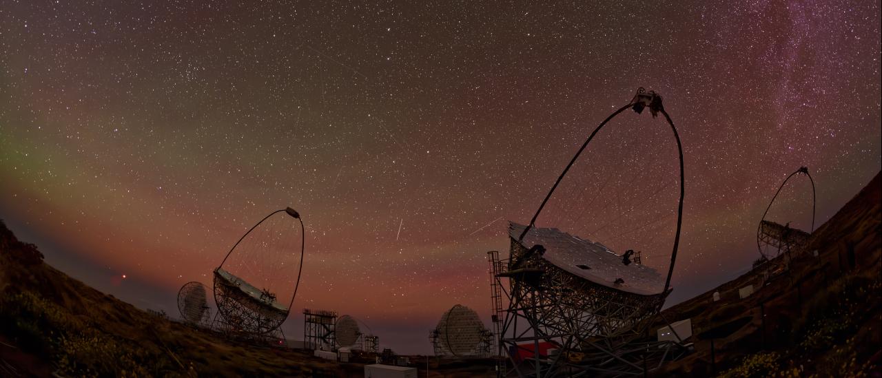 MAGIC and LST-1 in operation at the Roque de los Muchachos Observatory (La Palma, Spain)