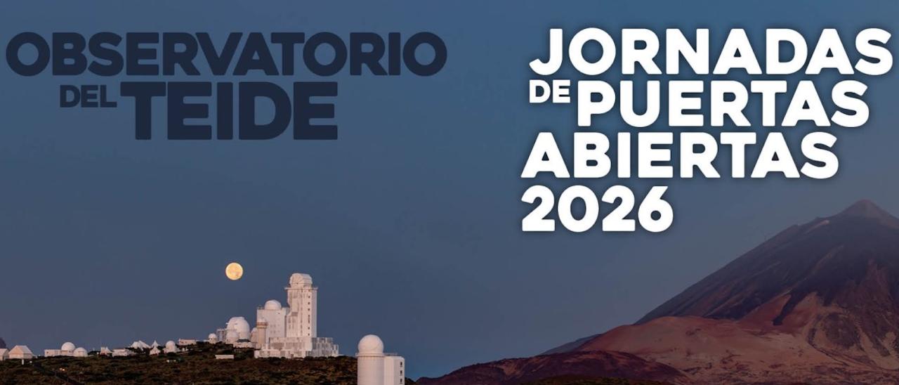  Puertas abiertas del Observatorio del Teide 2026