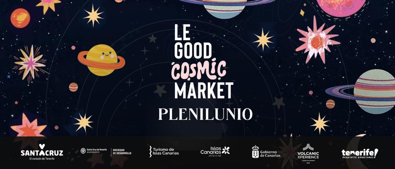 Le Good Cosmic Market que se celebra dentro de la programación de Plenilunio Santa crio 2025