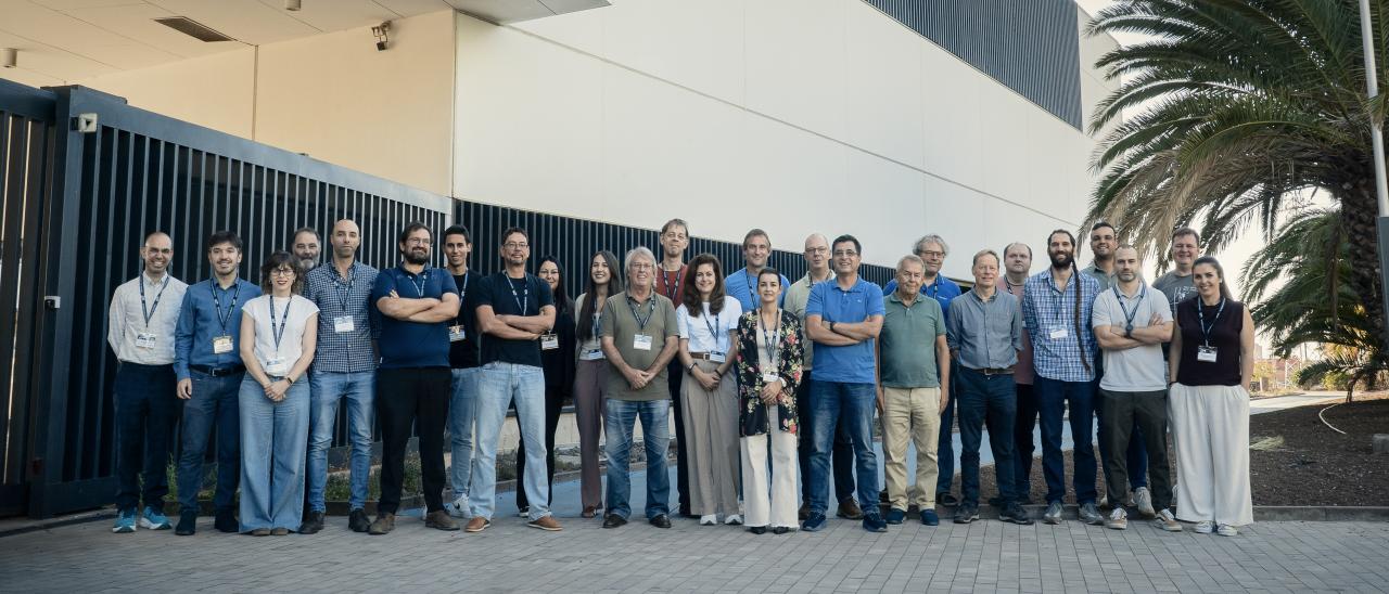 Participantes en las sesiones de la Revisión del Diseño Conceptual de la suite de instrumentos científicos (SIS) del EST, celebrada en las instalaciones del IACTEC y el IAC.