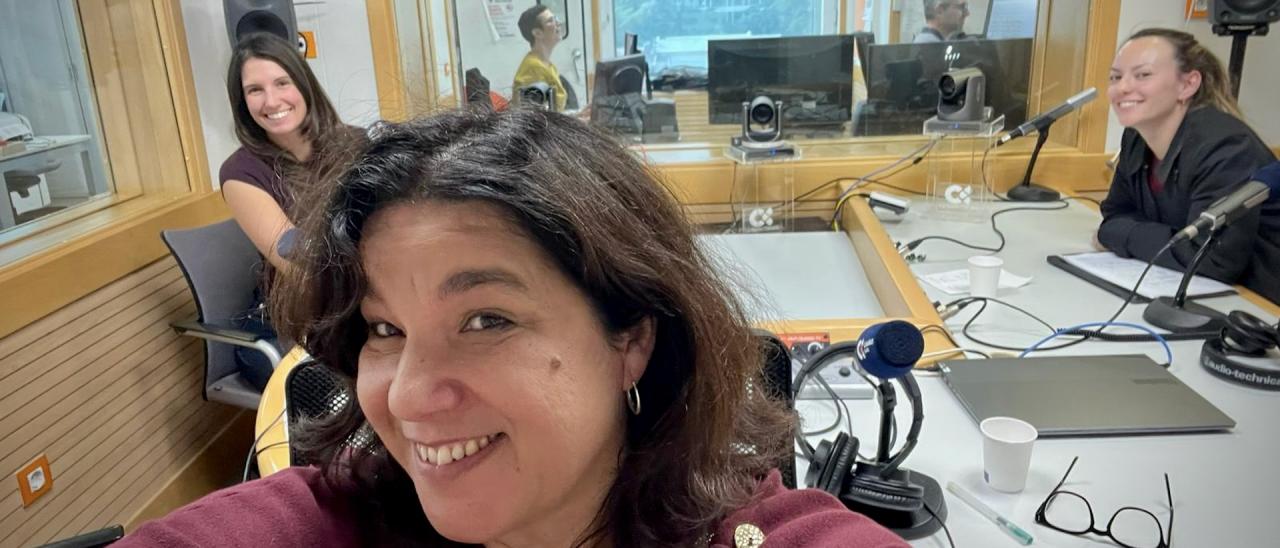 (De izq. a der.) Alicia López Oramas, Verónica Martín y Patricia Iglesias