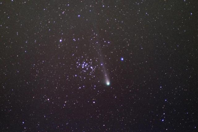 Q4 Neat Comet and Praesaepe Open Cluster