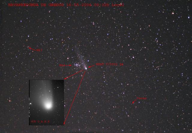 Q4 Neat Comet and Praesaepe Open Cluster