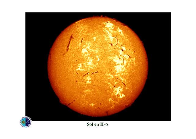 The Sun in Ha filter