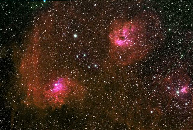 Nebulosa Estrella Llameante