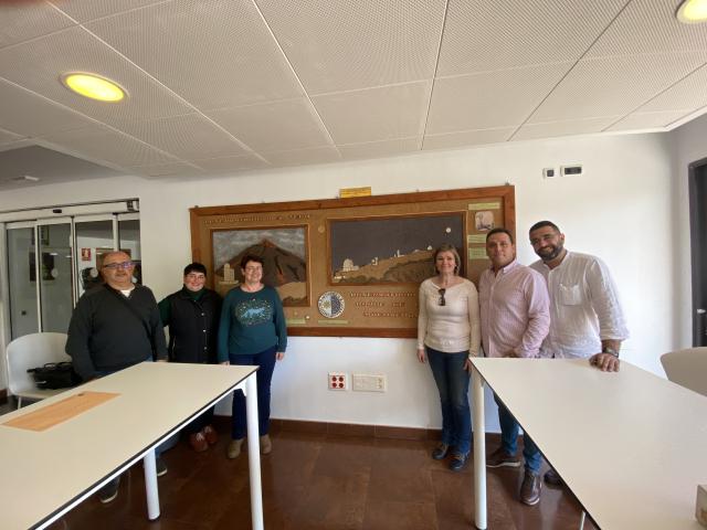 La Corporación Municipal de Tegueste visita el IAC  La Corporación Municipal de Tegueste visita el IAC