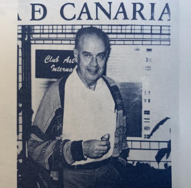 Portada del nº1 (1994) de la revista IAC Noticias con Guido Münch. Crédito: IAC