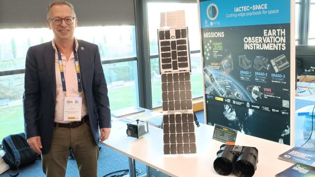 Álex Oscoz, jefe del departamento de espacio (IAC), en el  BSIFS2025