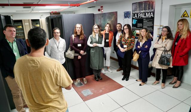 Visita de la FJS al IAC