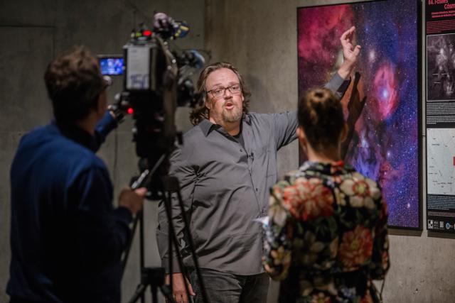 Alfred Rosenberg, director of the project "100 square moons". 
