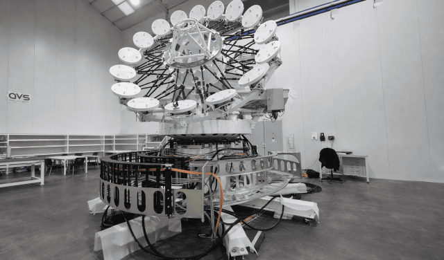 Main structure of the SELF Telescope, which serves as a technological prototype for the ExoLife Finder (ELF) Telescope.