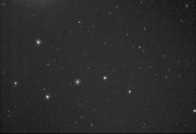 Asteroide 2012 DA14 - Cámara CCD