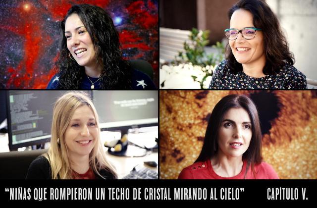 Niñas que rompieron un techo de cristal mirando al cielo. Capítulo V