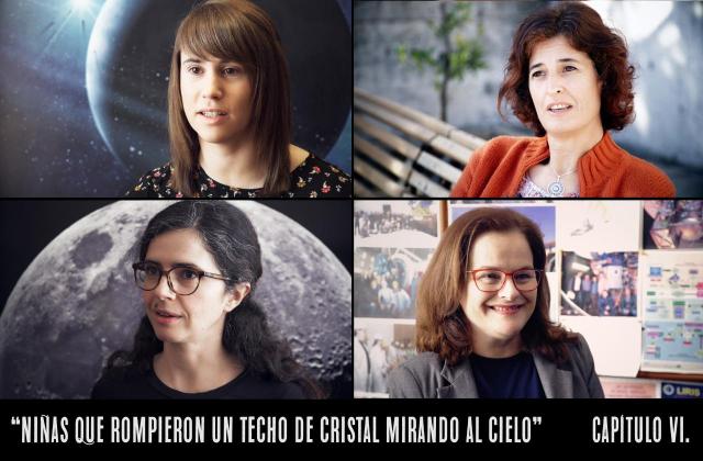 Niñas que rompieron un techo de cristal mirando al cielo. Capítulo VI