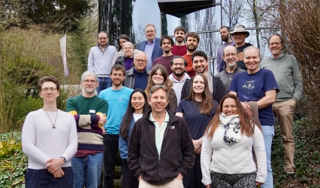 Participants at the Second Annual Meeting of the EDUCADO Doctoral Network held in Heidelberg