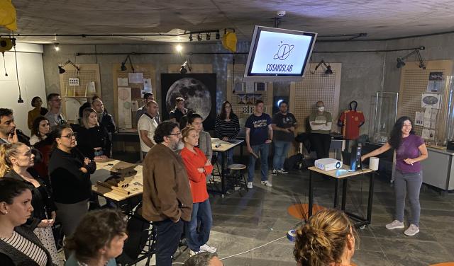 Actividad práctica desarrollada por el proyecto Cosmoviaje