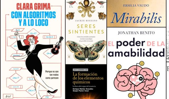 Libros finalistas del Premio Cosmos
