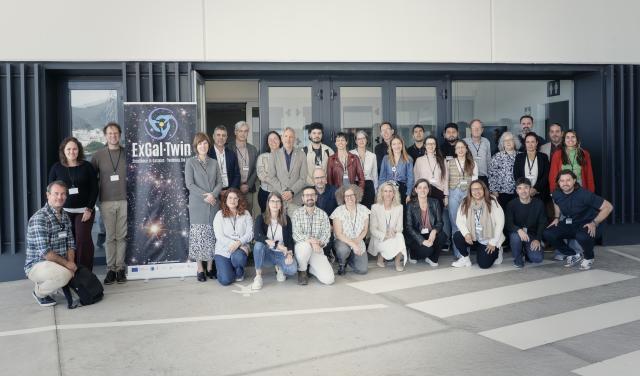 Asistentes al 2025 ExGal-Twin Regional Workshop en Gestión de Proyectos Europeos que se celebra en la sede de IACTEC, en Tenerife