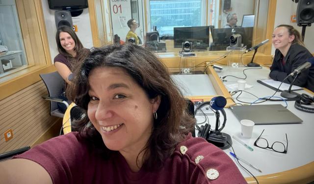 (De izq. a der.) Alicia López Oramas, Verónica Martín y Patricia Iglesias