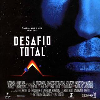 Cartel de la película "Desafío Total" (Paul Verhoeven, 1990) Cartel de la película "Desafío Total" (Paul Verhoeven, 1990)