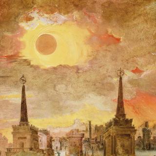 Detalle del cuadro "Dionisio el Aeropagita convierte a los filósofos paganos", de Antoine Caron