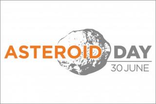 Logotipo del “Día Internacional del Asteroide” (Asteroid Day). Logotipo del “Día Internacional del Asteroide” (Asteroid Day).