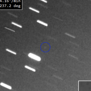 Observation of 2024 NP2 obtained with the TST telescope Observation of 2024 NP2 obtained with the TST telescope