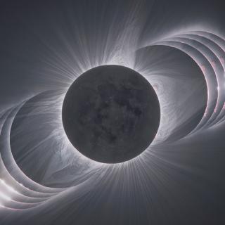 Imagen de portada del libro ‘Eclipses. El Sol y sus eclipses en la ciencia, la historia y las artes’ / 