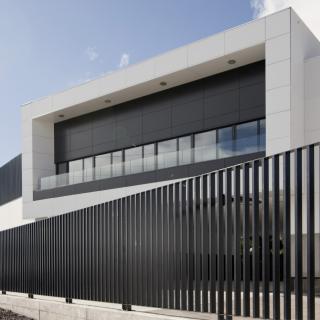 Facade of the IACTEC building. Credit: Inés Bonet (IAC). Facade of the IACTEC building. Credit: Inés Bonet (IAC).