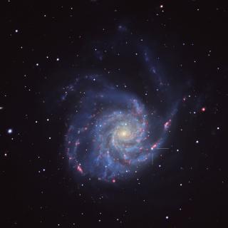 Imagen de la galaxia M101 con la supernova SN 2023ixf Imagen de la galaxia M101 con la supernova SN 2023ixf
